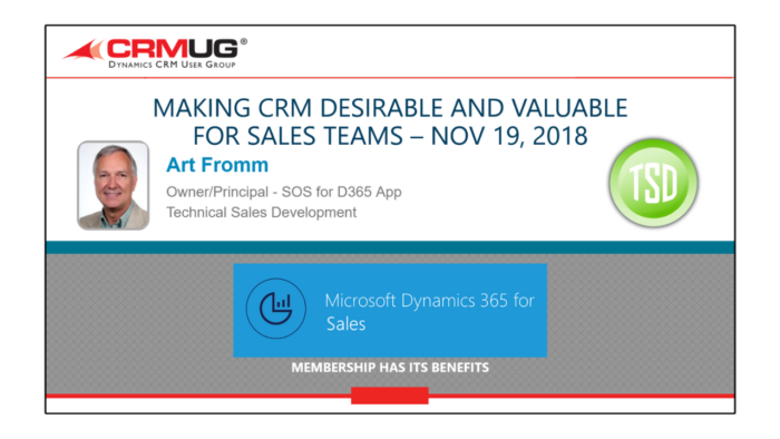 MAKING CRM DESIRABLE