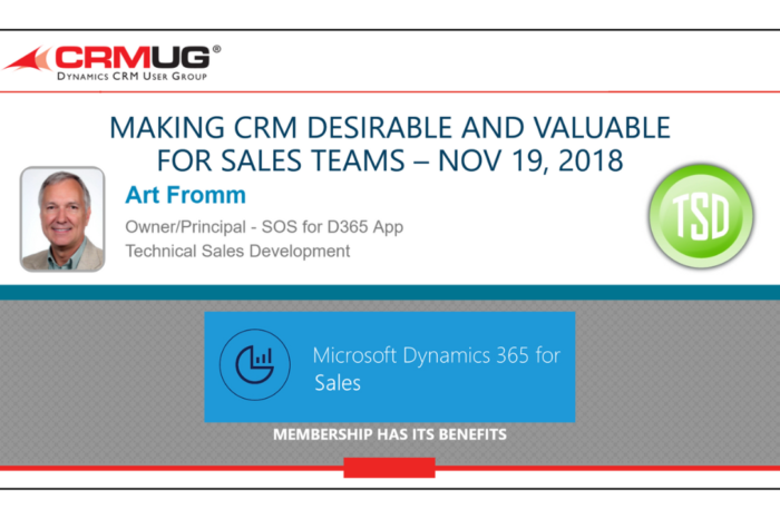 MAKING CRM DESIRABLE