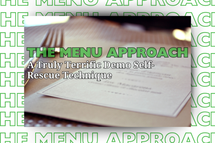 the_menu_approach